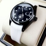 ROLEX CORONA SILICONA. Hombre. Color Blanco.