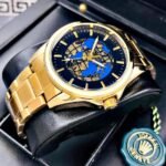 ROLEX AUTOMATICO MAPAMUNDI. Hombre. Dorado.