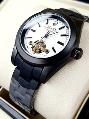 ROLEX AUTOMATICO TOURBILLON. Hombre.  Negro.
