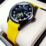 ROLEX CORONA SILICONA. Hombre. Color Amarillo.