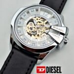 DIESEL AUTOMATICO CUERO. Hombre. Negro- Blanco.
