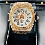 HUBLOT BIG BANG NUMEROS ROMANOS. Hombre. Negro.