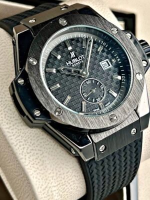HUBLOT CLASSIC. Hombre. Negro.