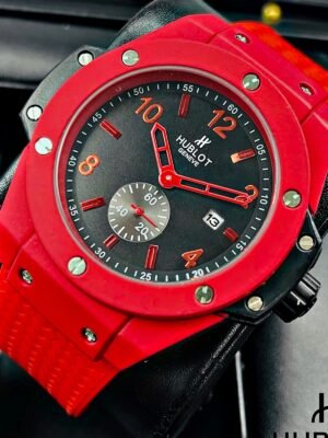HUBLOT BIG BANG. Hombre. Rojo.