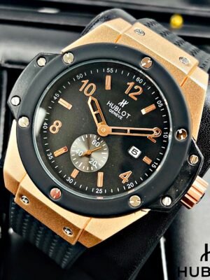 HUBLOT BIG BANG. Hombre. Negro Cobre.