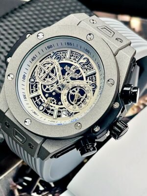 HUBLOT BIG BANG STYLE. Hombre. Gris.