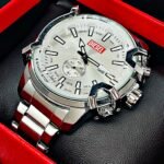 DIESEL STYLE. Hombre. Plateado Blanco.