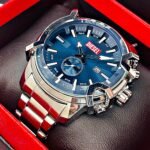 DIESEL STYLE. Hombre. Plateado Azul.