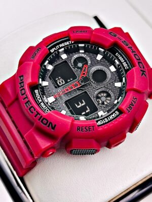 CASIO G- SHOCK. Hombre. Rojo.