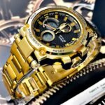 SUMERGIBLE CASIO MTG. Hombre. Dorado.