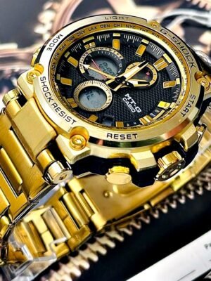 SUMERGIBLE CASIO MTG. Hombre. Dorado.