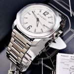 BVLGARI OCTO. Hombre. Plateado Blanco.