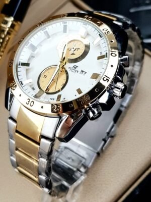CASIO EDIFICE 750. Hombre. Bicolor.