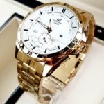 CASIO EDIFICE CLASSIC. Hombre. Dorado.