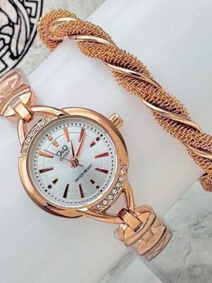 Q&Q JOYITA. Mujer. Oro Rosa.