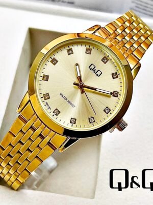 Q&Q MURANO STYLE. Mujer. Dorado.