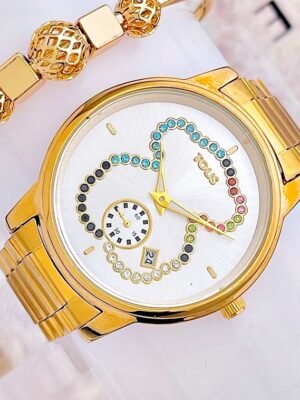 TOUS OSO MURANO. Mujer. Dorado.