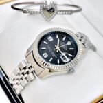 ROLEX PRESIDENCIAL. Mujer. Plateado.