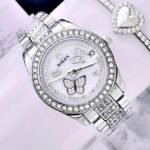 ROLEX BUTTERFLY. Mujer. Plateado.