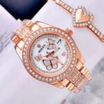 ROLEX BUTTERFLY. Mujer. Oro Rosa.