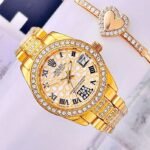 ROLEX MURANO NUMEROS ROMANOS. Mujer. Dorado.