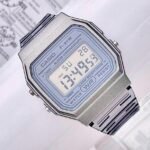 CASIO RETRO SILICONA. Mujer. Gris.