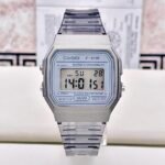 CASIO RETRO SILICONA. Mujer. Gris.